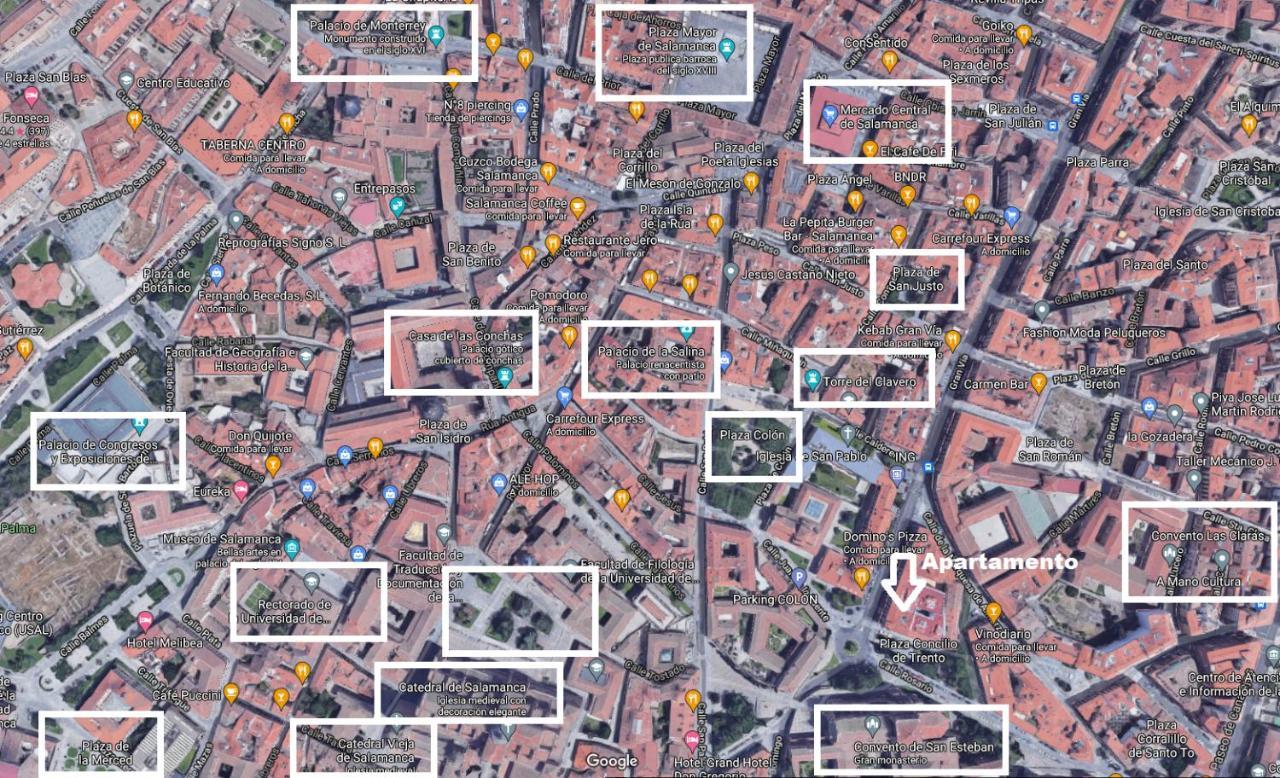 Estupendo Piso De 2 Dormitorios En La Gran Via. A/A. Wifi. Саламанка Екстериор снимка